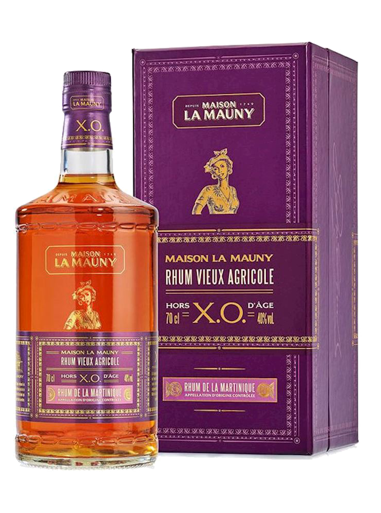 Rum XO Vieux Agricole La Mauny + GB 0,7 l