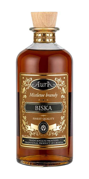 Sadno žganje Biska Aura 0,5 l