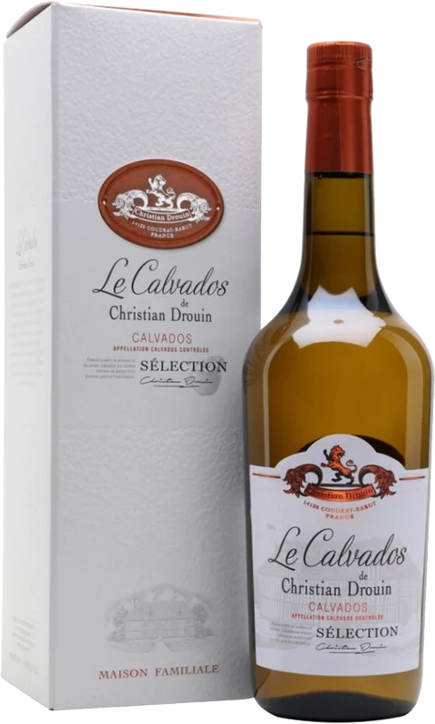 Sadno žganje Calvados Christian Drouin Selection + GB 0,7 l