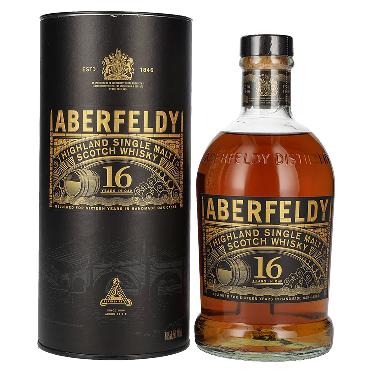 Škotski whisky Aberfeldy 16 YO + GB 0,7 l