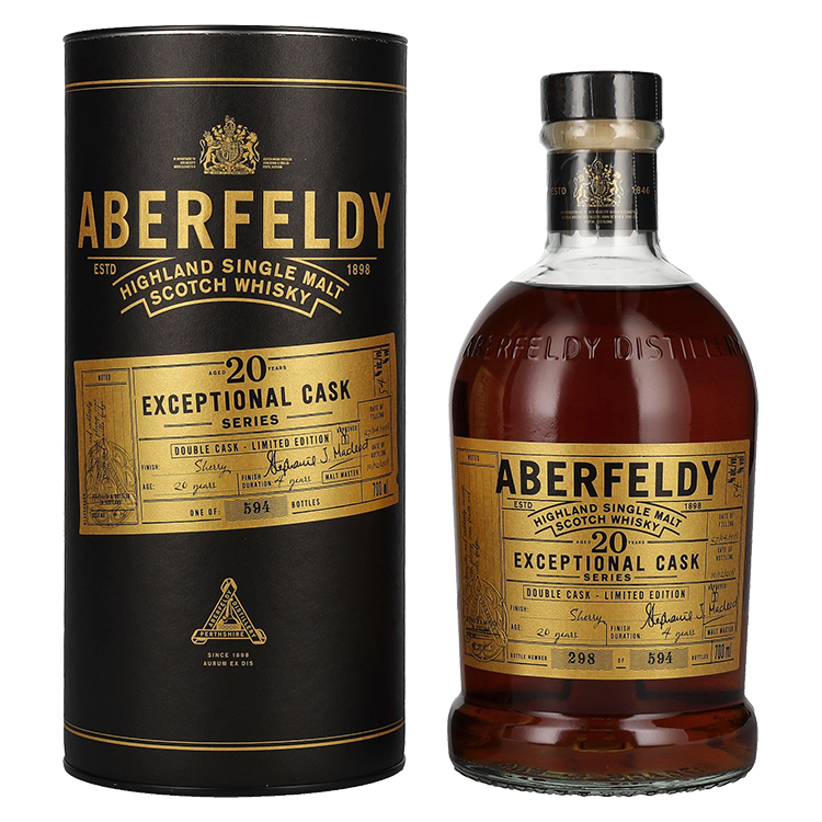 Škotski whisky Aberfeldy 20 YO + GB 0,7 l