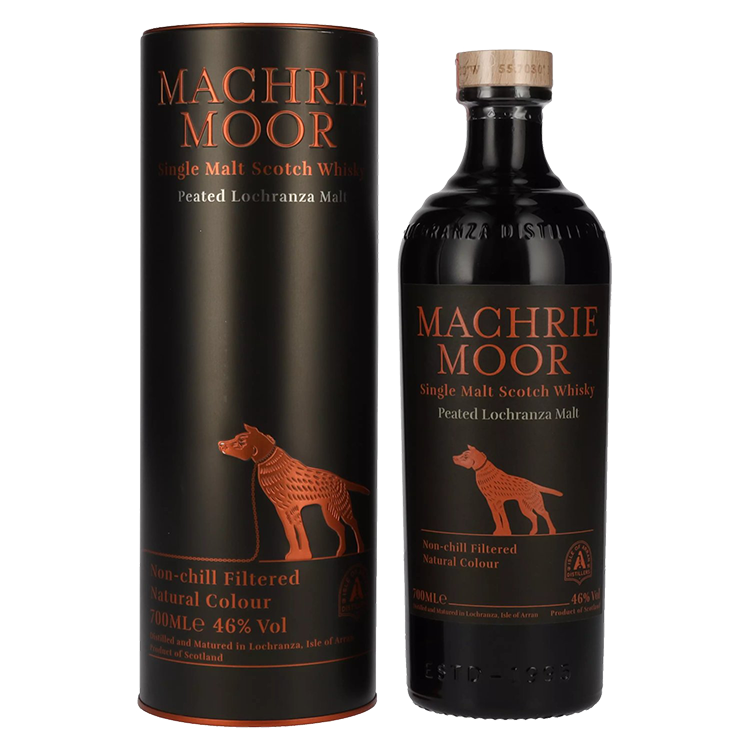 Škotski whisky Arran MACHRIE MOOR Lochranza Malt + GB 0,7 l