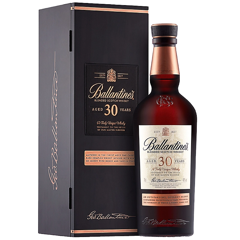 Škotski whisky Ballantine's Finest 30y + GB 0,7 l