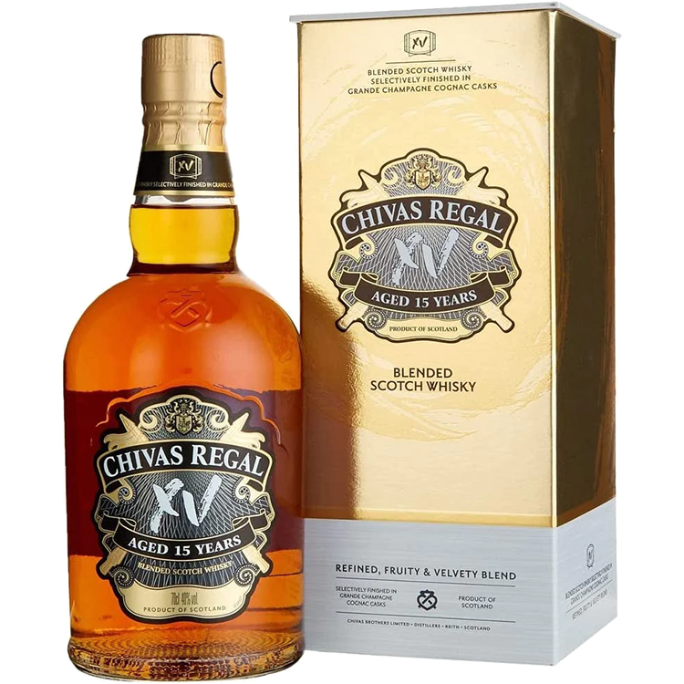 Škotski whisky Chivas Regal 15 + GB 0,7 l