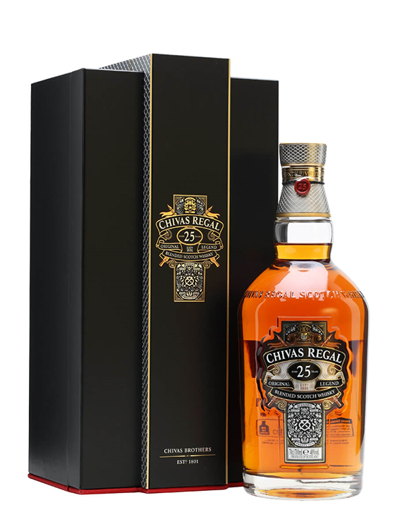 Škotski whisky Chivas Regal 25 Years 0,7 l