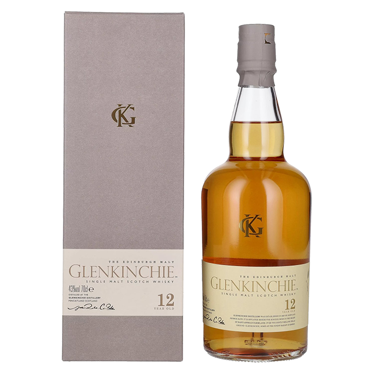 Škotski whisky Glenkinchie 12 + GB 0,7 l