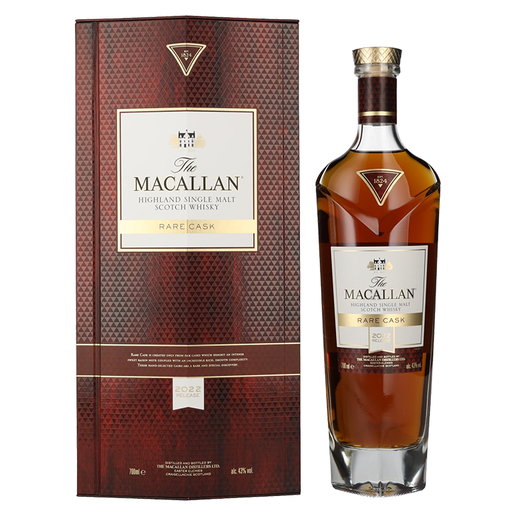 Škotski Whisky Macallan Rare cask release 2022 + GB 0,7 l