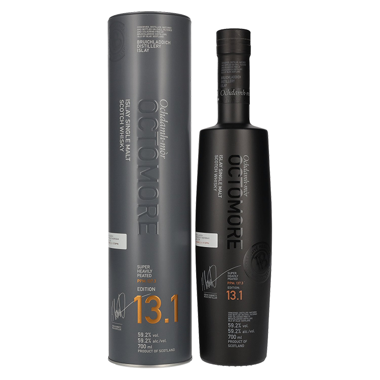 Škotski Whisky Octomore EDITION: 13.1 Super Heavily Peated + GB 0,7 l