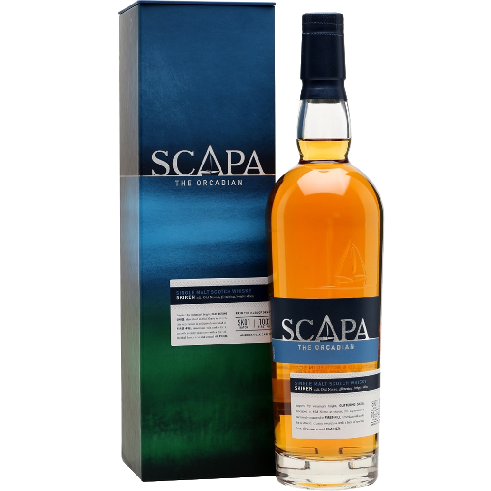Škotski whisky Scapa Skiren + GB 0,7 l