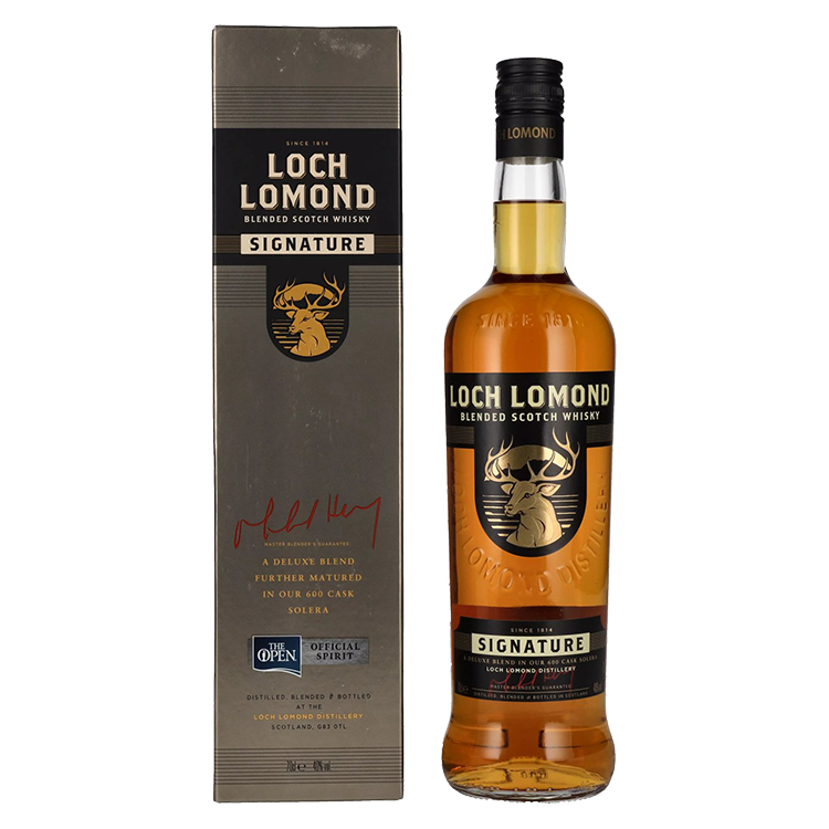 Škotski Whisky SIGNATURE Blended Loch Lomond + GB 0,7 l