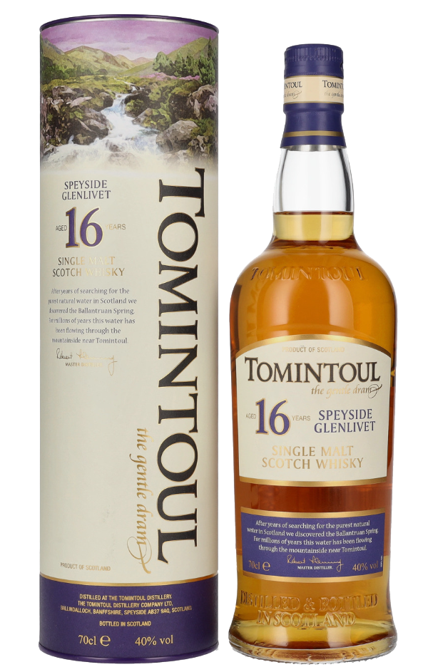 Škotski Whisky Tomintoul 16 GB 0,7 l