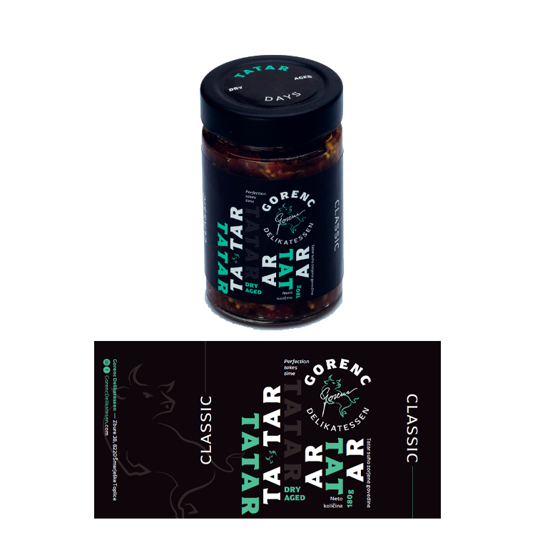 Tatar Classic 401-600 dni Gorenc Delikatessen 180 g