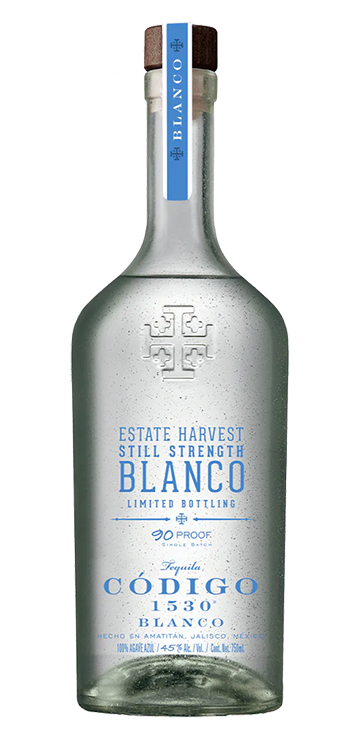 Tequila Blanco Still Strength Codigo 1530 0,7 l