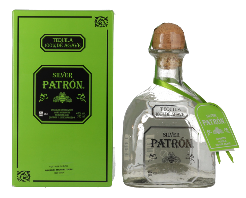 Tequila Patron Silver + GB 0,7 l