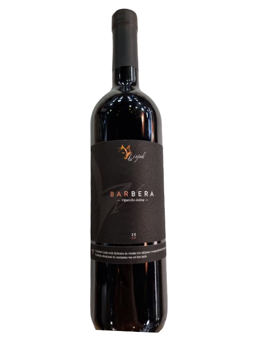 Vino Barbera 2017 Lisjak 1956 0,75 l