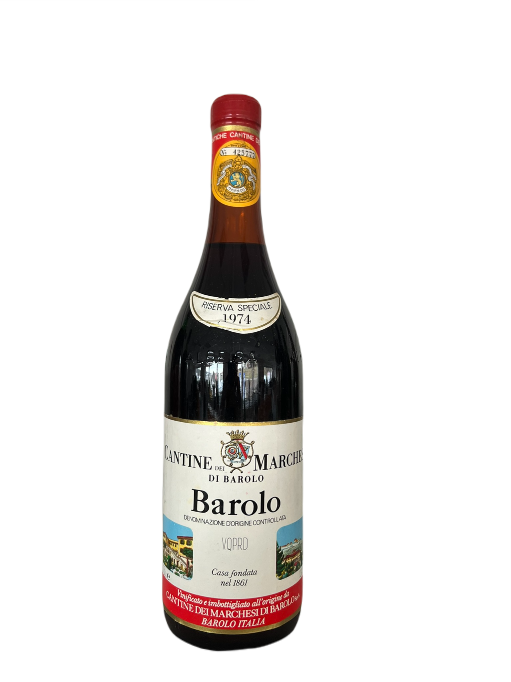 Vino Barolo Riserva 1974 Marchesi di Barolo 0,75 l