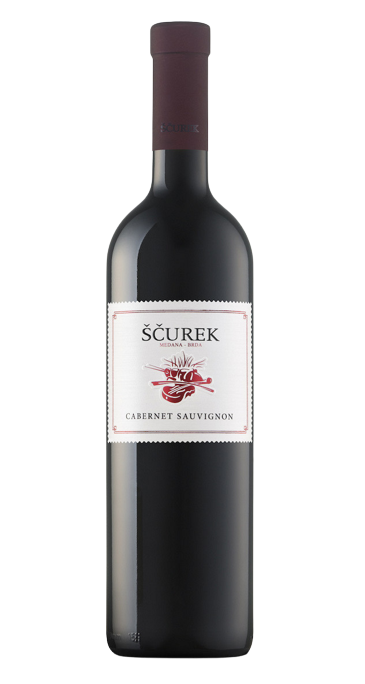 Vino Cabernet Sauvignon Ščurek 0,75 l