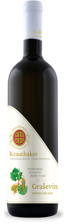 Vino Graševina Krauthaker 0,75 l