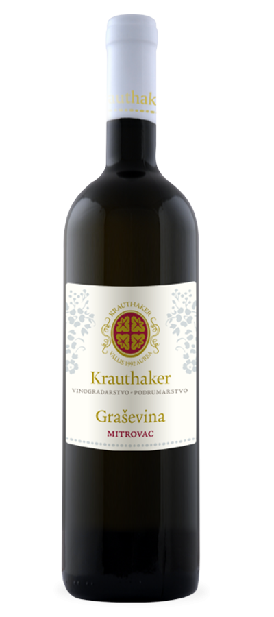 Vino Graševina Mitrovac Krauthaker 0,75 l