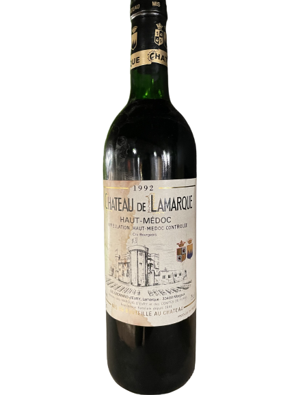 Vino Haut-Medoc 1992 Chateau de Lamarque 0,75 l