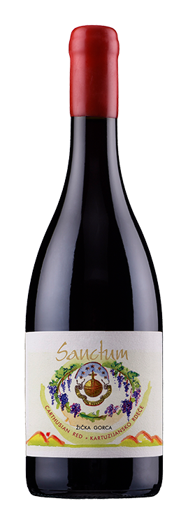 Vino Kartuzijansko rdeče 2021 Sanctum 0,75 l