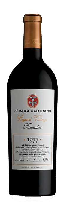 Vino Legende Vintage Rivesaltes 1977 Gerard Bertrand 0,75 l