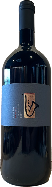 Vino Merlot 2017 Poljšak 1,5 l