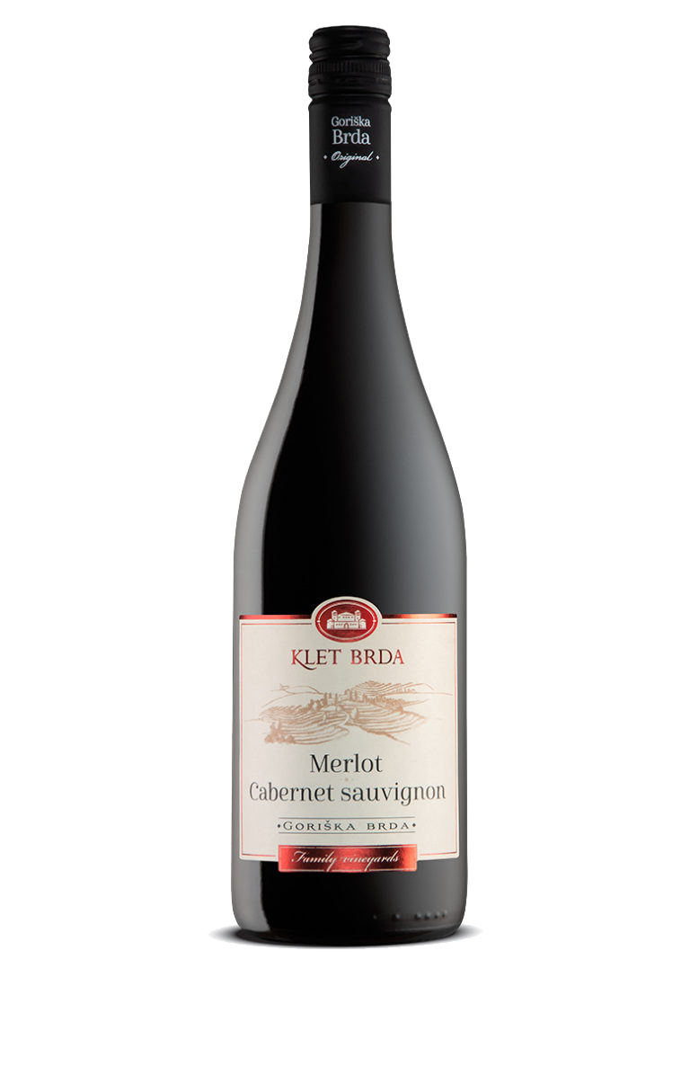 Vino Merlot Cabernet Sauvignon Klet Brda 0,75 l