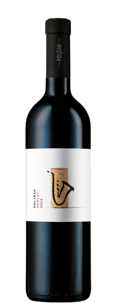 Vino Merlot Selekcija 2017 Poljšak 0,75 l