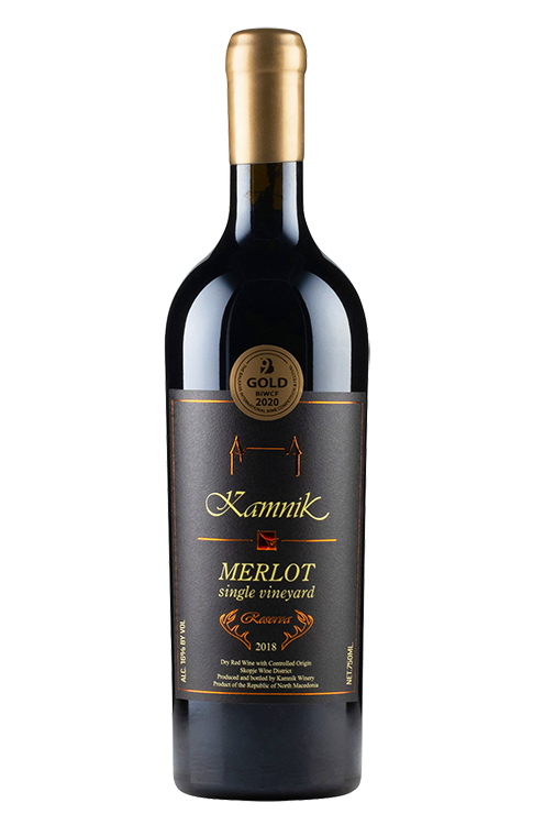 Vino Merlot Single Vineyard Kamnik 0,75 l