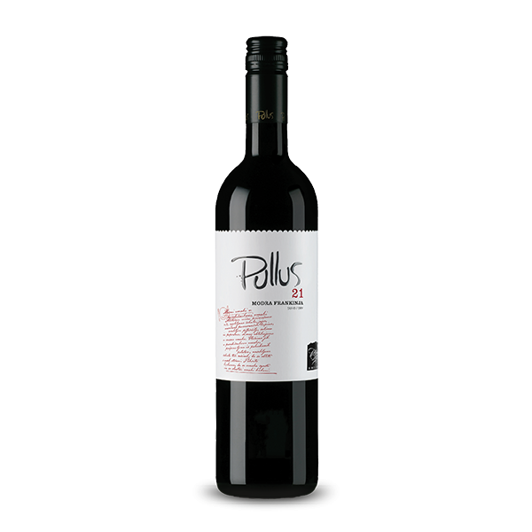 Vino Modra frankinja Pullus Ptujska Klet 0,75 l