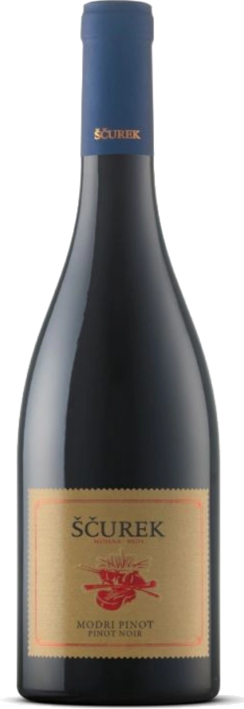 Vino Modri pinot Ščurek 0,75 l