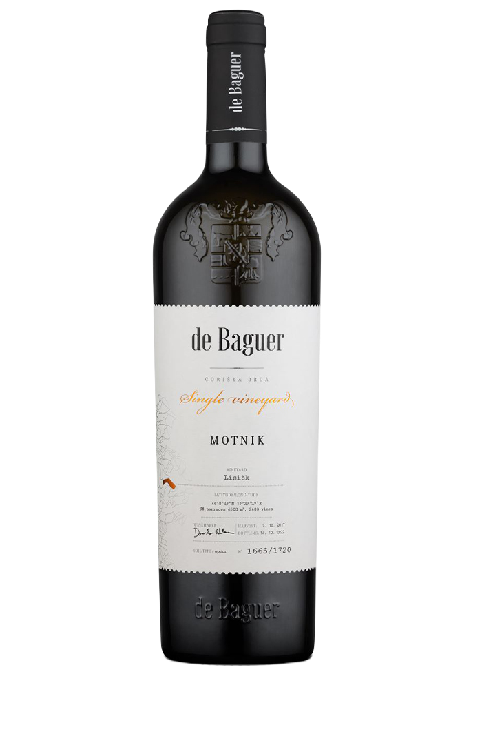 Vino Motnik Single Vineyard de Baguer 2017 Klet Brda 1,5 l