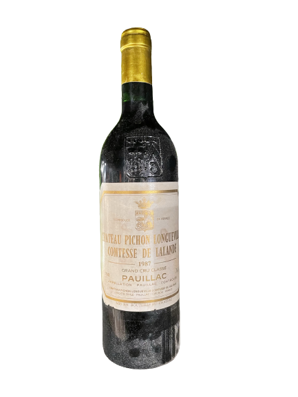 Vino Pauillac 1987 Chateau Pichon Longueville 0,75 l