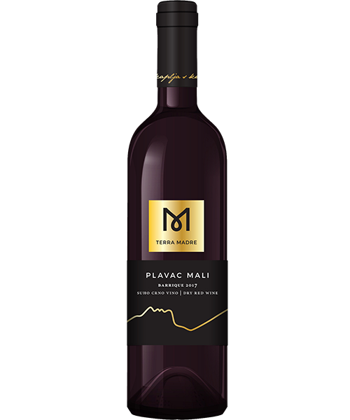 Vino Plavac mali Barrique 2017 Terra Madre 0,75 l