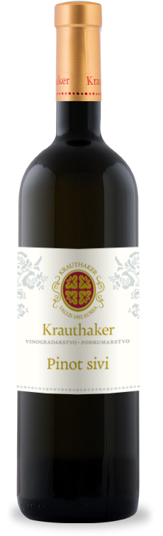 Vino Sivi pinot Krauthaker 0,75 l