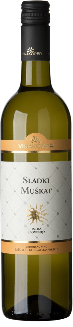 Vino sladki muškat Vinakoper 0,75 l