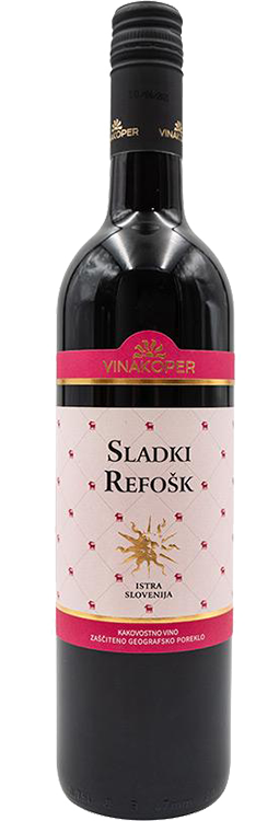 Vino Sladki Refošk Vinakoper 0,75 l