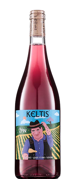 Vino Žan red Keltis 0,75 l