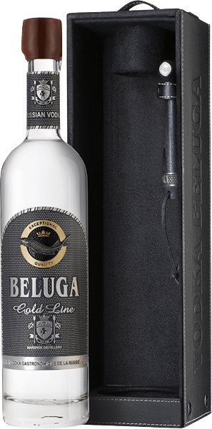 Vodka Beluga Gold Line Leather Box 1 l