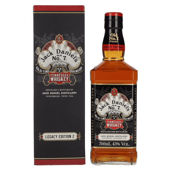 Ameriški whiskey Jack Daniel's Sour Mesh LEGACY EDITION No. 2 + GB 0,7 l