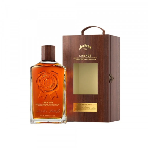 Ameriški Whiskey Lineage 15YO Jim Beam + GB 0,7 l