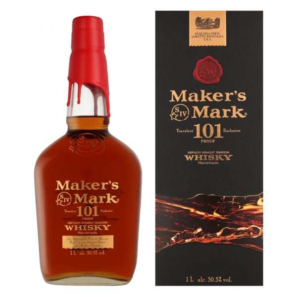 Ameriški Whiskey Maker's Mark 101 Bourbon 1 l