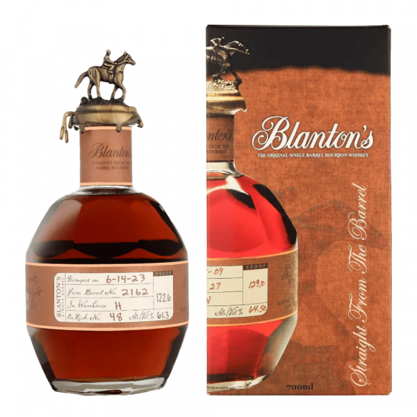 Ameriški Whisky Blanton's Straight From The Barrel + GB 0,7 l