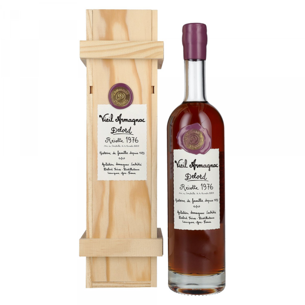 Armagnac Vieil Armagnac Delord Vintage 1976 + GB 0,7 l