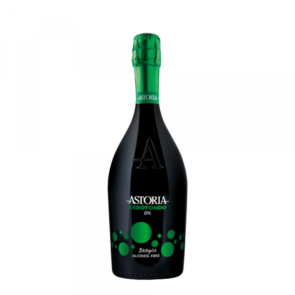 Brezalkoholno peneče vino Zerotondo 0,0% Astoria 0,75 l