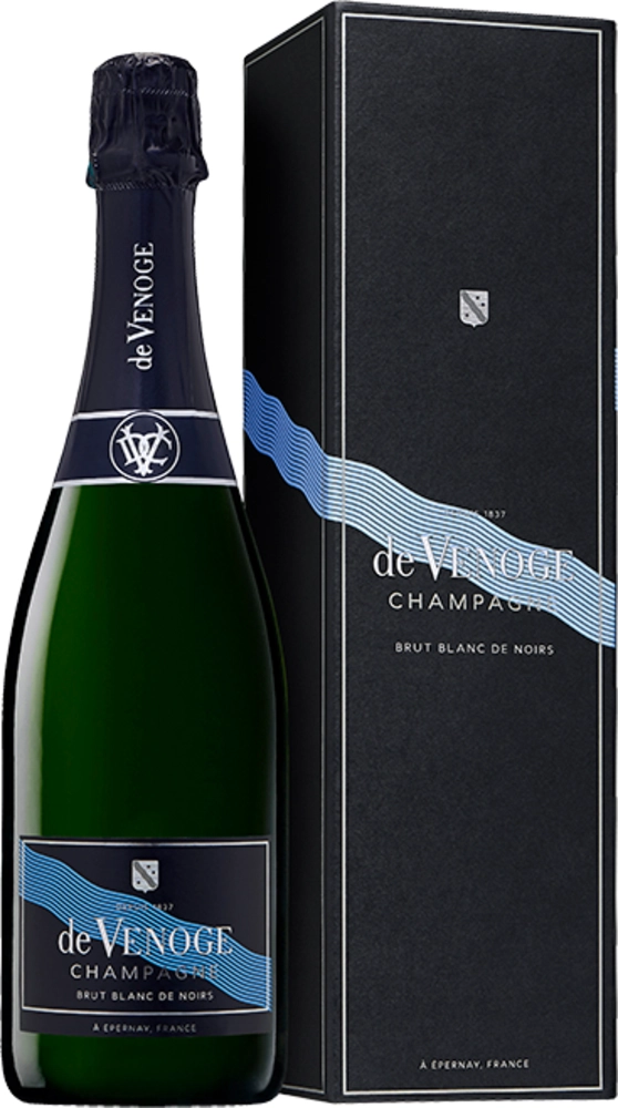 Champagne Blanc de Blancs 2006 De Venoge + GB 0,75 l