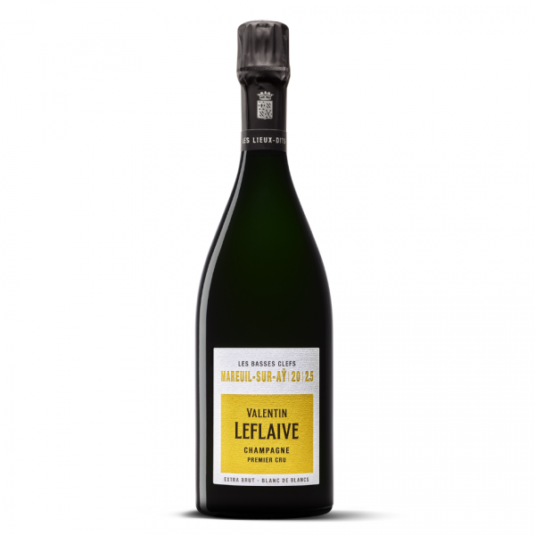 Champagne Mareuil-sur-Ay Les Basses Clefs Blanc de blancs 1er cru 20 25 Valentin Leflaive 0,75 l
