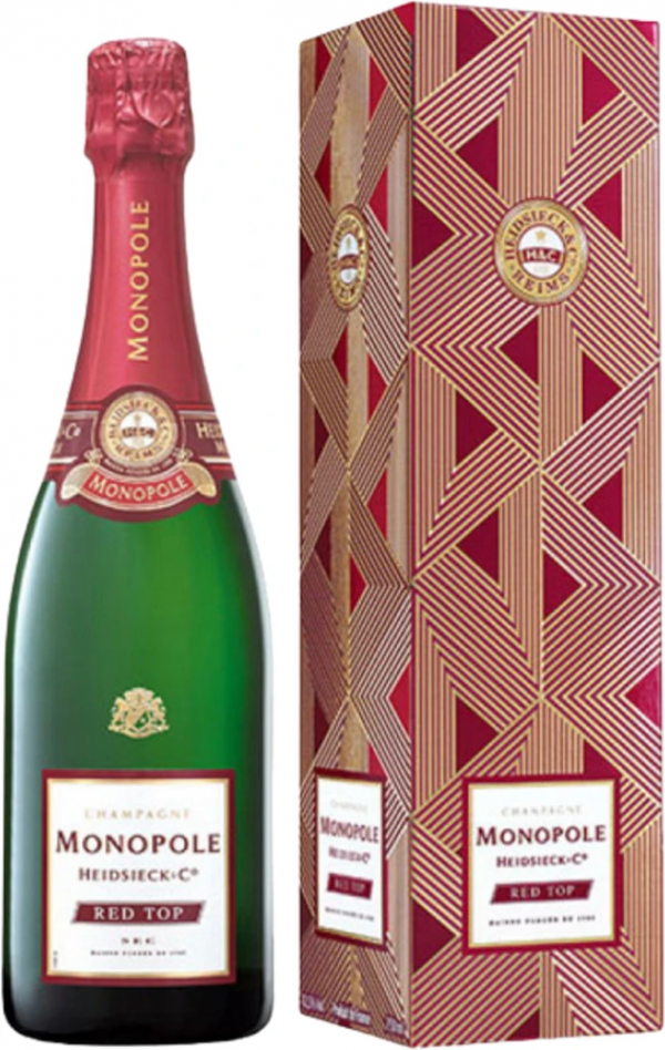 Champagne Red Top Sec Heidsieck & Co Monopole + GB 0,75 l
