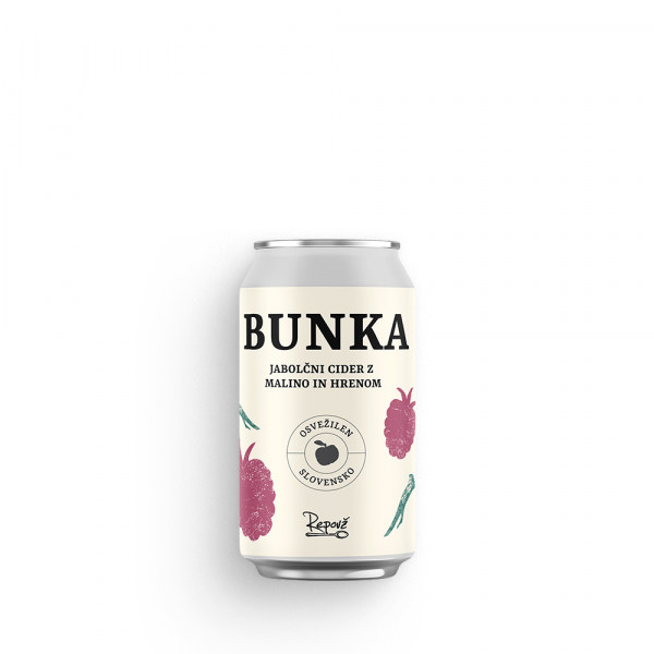 Cider Bunka - Topaz Malina&Hren Gostilna Repovž 0,33l